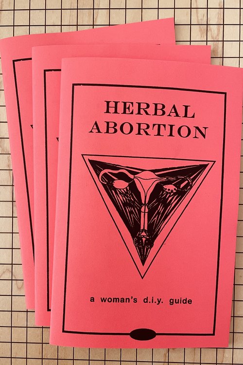 Herbal Abortion | A Woman's DIY Guide | Zine | Front Cover